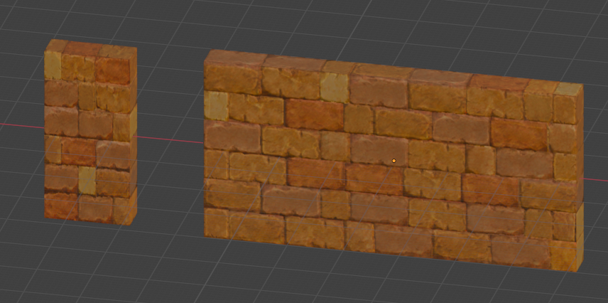 Wall pieces used to build up the structure, from assets provided by Firaxis