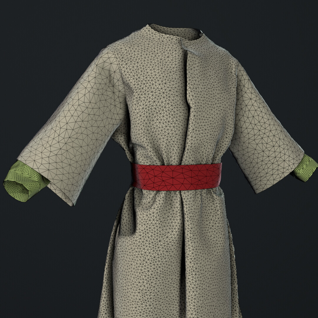 Original high-poly mesh