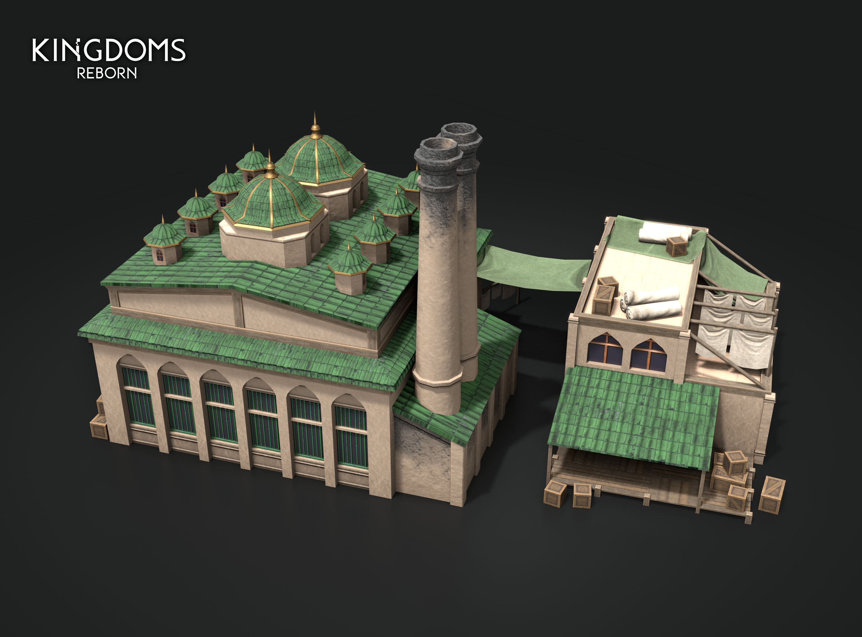 Cotton Mill - View 2 (Emirates Faction)