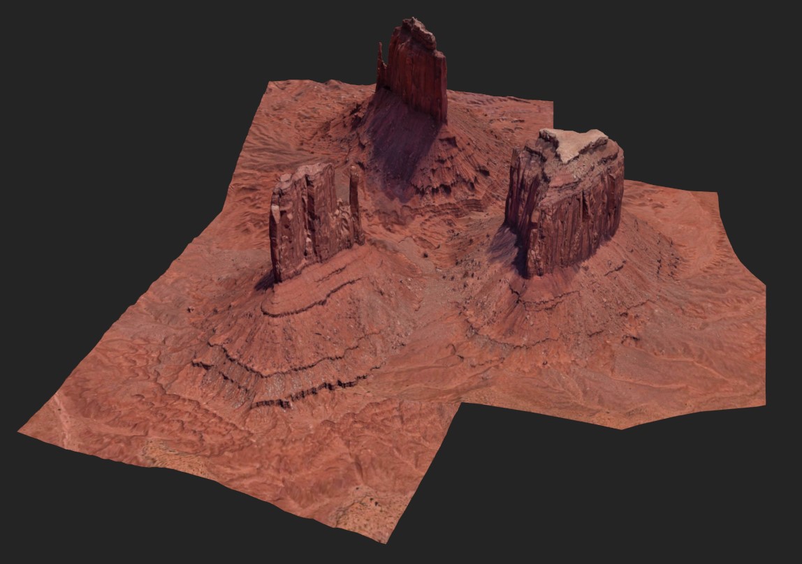 Models reconstructed from the screencaps