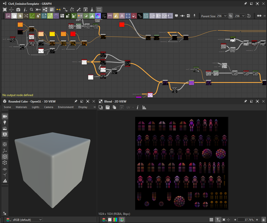 Emssive Map Graph