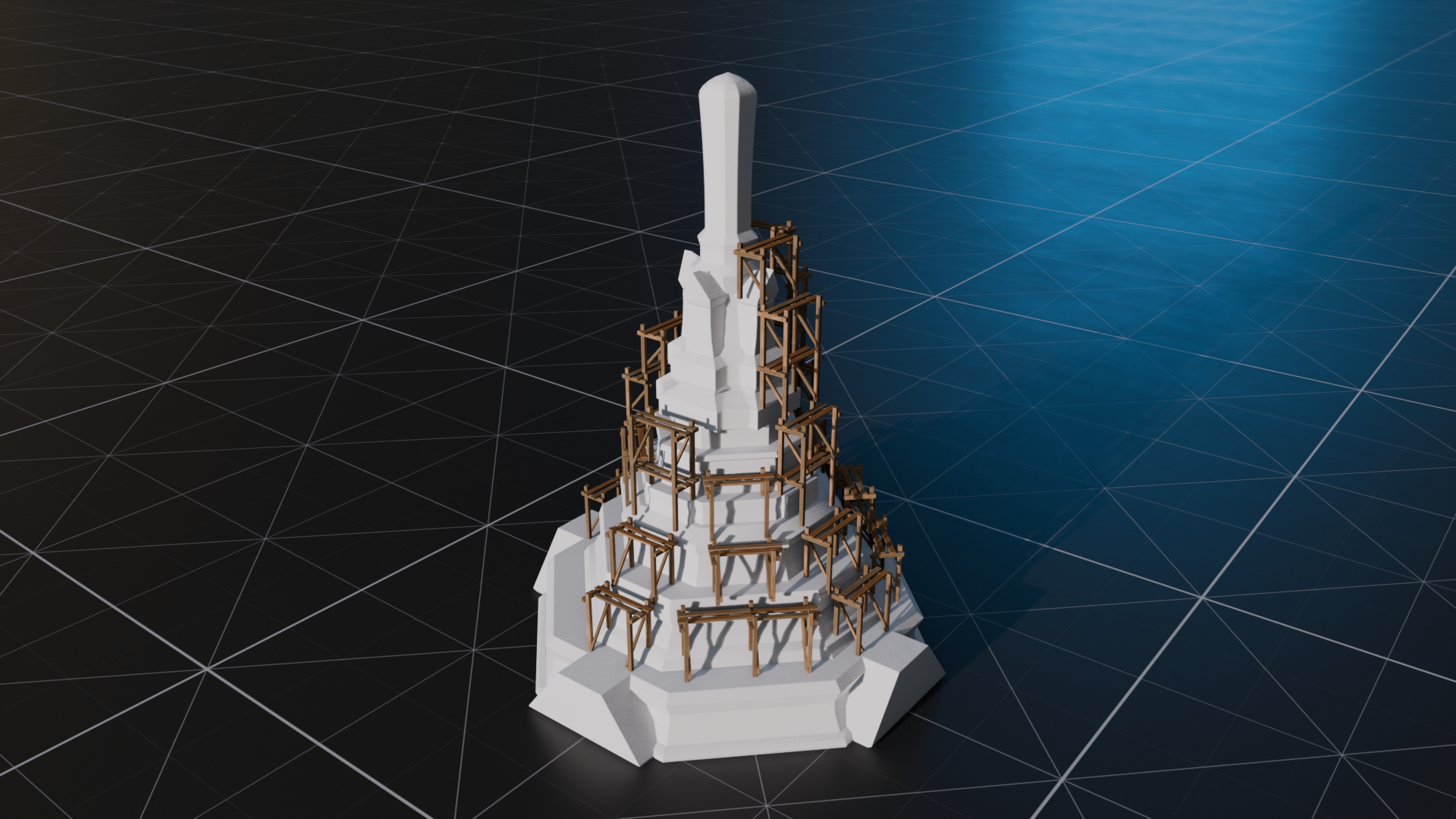 Example of generated scaffolding
